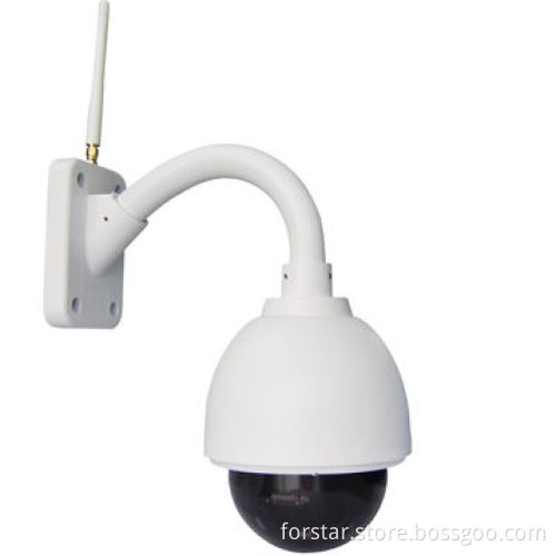 HD Wireless PTZ Dome IP Camera